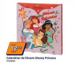 Action Disney - calendrier de l'avent princess offre