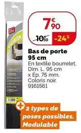 Weldom Bas de porte 95 cm offre