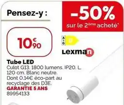 Weldom Lexman - tube led offre