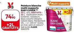 Weldom Easy cover - peinture blanche multi-supports offre