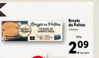 Lidl Broyés Du Poitou Saveurs De Nos Régions offre