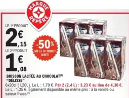 E.Leclerc Drive Délisse Boisson lactée au chocolat offre