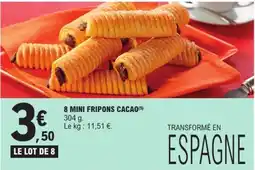 E.Leclerc Drive MINI FRIPONS CACAO offre