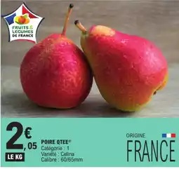 E.Leclerc Drive POIRE QTEE® offre