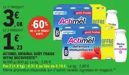 E.Leclerc Drive Actimel offre