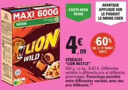 E.Leclerc Drive LION NESTLÉ offre