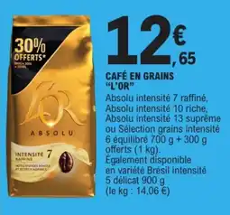 E.Leclerc Drive ABSOLU CAFÉ EN GRAINS offre