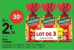 E.Leclerc Drive PANZANI Coquillage Les créatives offre