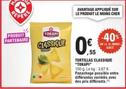 E.Leclerc Drive TOKAPI Tortillas Classique offre