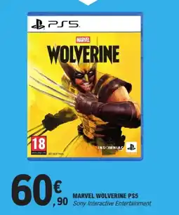 E.Leclerc Drive Marvel Wolverine PS5 offre