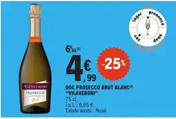 E.Leclerc Drive VILAVERONI PROSECCO offre
