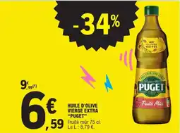 E.Leclerc Drive PUGET Huile d'olive vierge extra offre