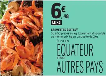 CREVETTES CUITES