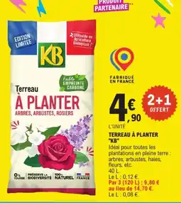 E.Leclerc Drive KB Terreau à planter offre