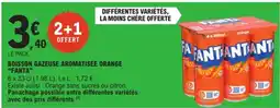 E.Leclerc Drive FANTA Boisson gazeuse aromatisée orange offre