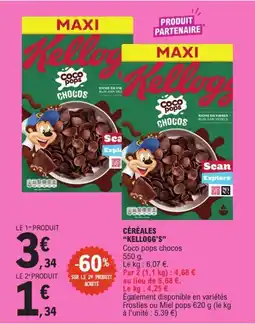 E.Leclerc Express Kellogg's Coco pops chocos offre