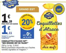 E.Leclerc Express Coquillettes d'Alsace offre