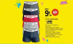 E.Leclerc Drive AIRNESS BOXERS HOMME offre