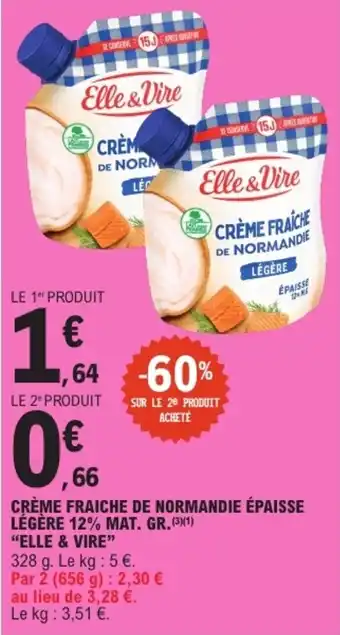 Elle & Vire Crème fraîche de Normandie