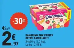 E.Leclerc Drive Danonino aux fruits offre