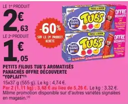 E.Leclerc Drive Yoplait Petits Filous Tub's offre