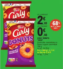 E.Leclerc Express Vico Curly Donuts offre