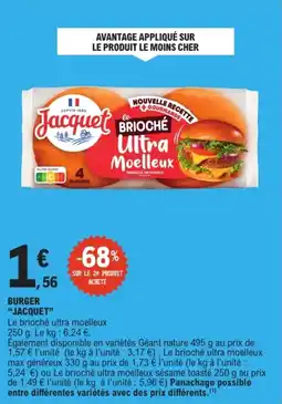 E.Leclerc Express Jacquet le brioche ultra moelleux offre