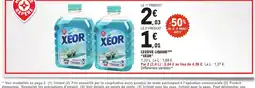 E.Leclerc Drive XÉOR Lessive liquide offre