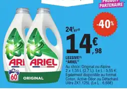 E.Leclerc Drive ARIEL LESSIVE offre