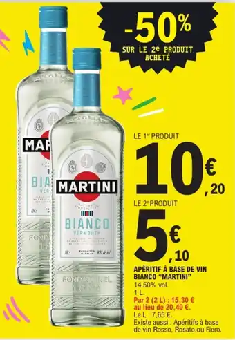 Martini Bianco Vermouth