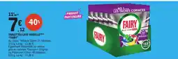 E.Leclerc Express Fairy Tablettes lave vaisselle offre