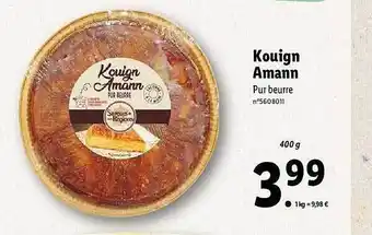 Lidl Kouign Amann Saveurs De Nos Régions offre