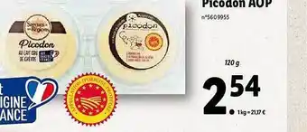 Lidl Picodon Saveurs De Nos Régions offre