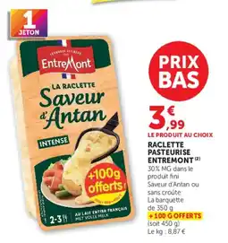 U Express Entremont La Raclette offre
