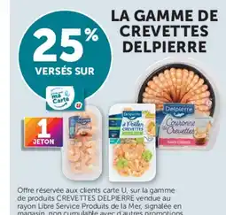 U Express Delipierre Crevettes offre