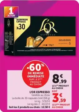 Hyper U L'or espresso offre