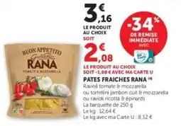 Hyper U RANA PATES FRAICHES offre
