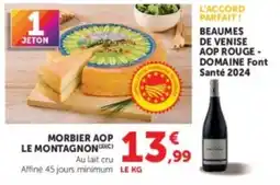 Hyper U Morbier AOP Le Montagnon offre