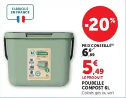 Hyper U POUBELLE & COMPOST offre