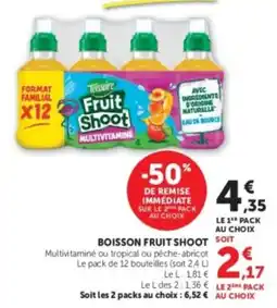 Hyper U Tetley Fruit Shoot offre