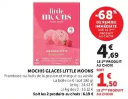Hyper U Little Moons Mochis Glaces offre