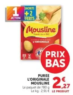 Hyper U Mousline Puree L'Originale offre
