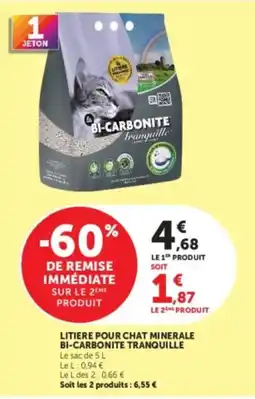 Hyper U BI-CARBONITE tranquille offre