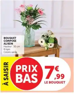 Hyper U ALISON Bouquet compose offre