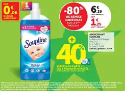 Hyper U Soupline adoucissant offre