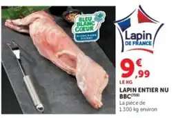 Hyper U Lapin DE FRANCE offre