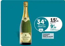 Super U Henry de valbert champagne aop brut offre