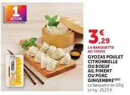 Super U GYOZA offre