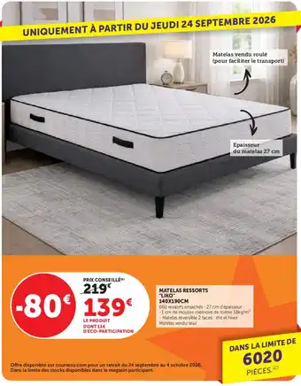 Liko matelas ressorts