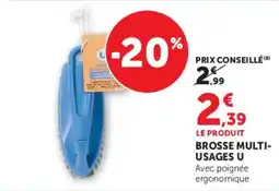 Super U U Brosse multi-usages offre